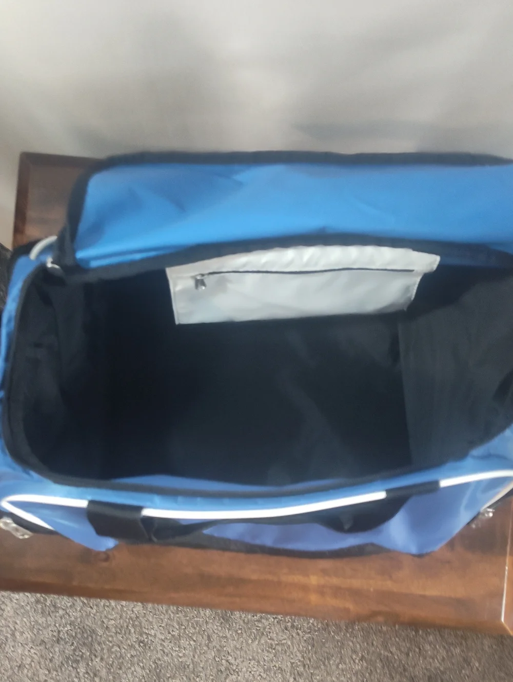 NWOT Nike Duffle Bag, Royal Blue & White